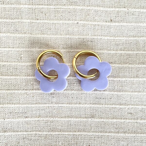 kolczyki gładki dzień